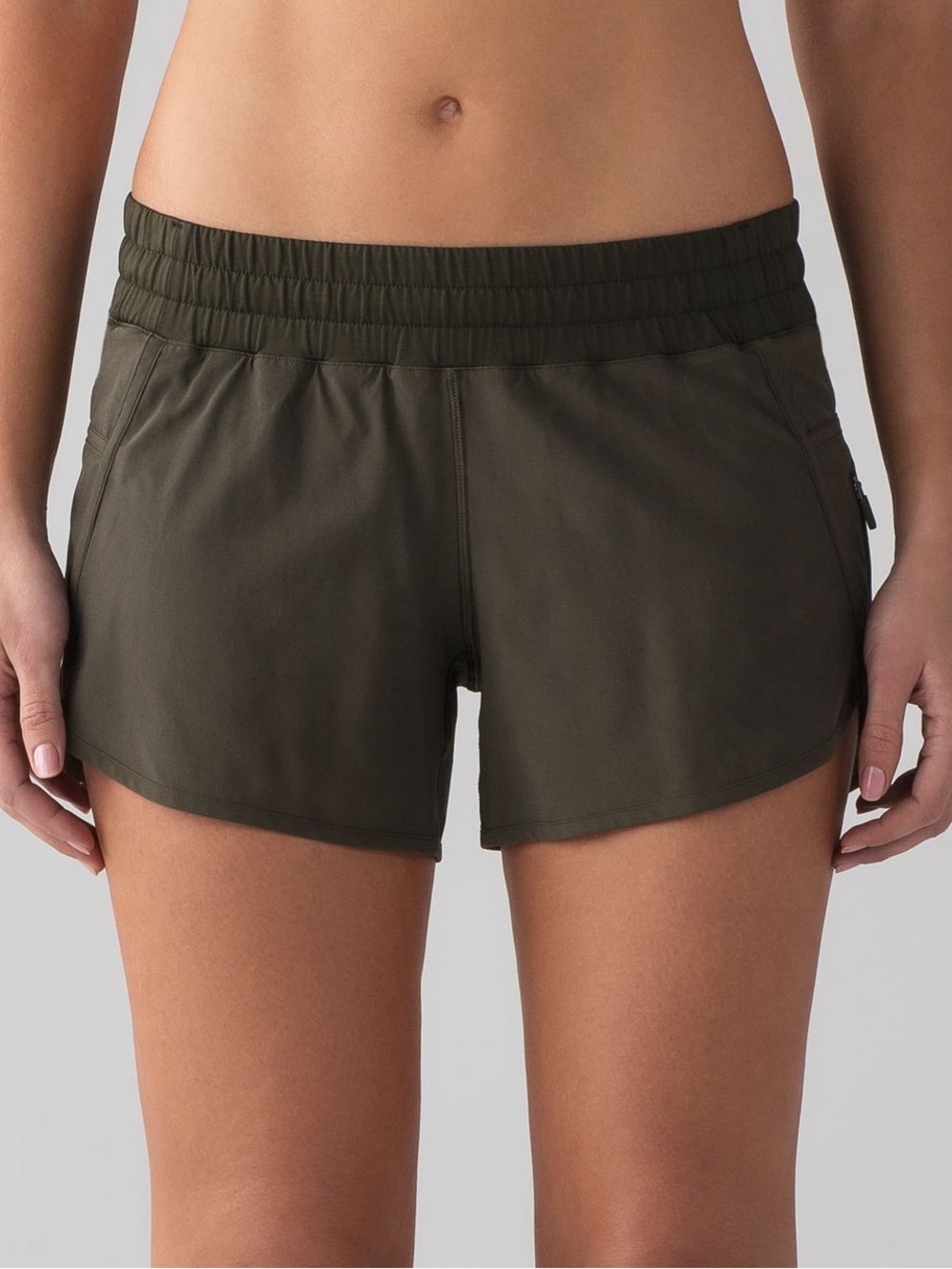 Lululemon Green Tracker Shorts